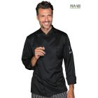 Helsinki fekete szakácskabát - hosszú ujjú