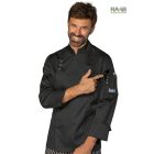 Madrid fekete séfkabát - hosszú ujjú