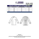  PRETORIA hosszú ujjú szakácskabát 3-5XL-ig