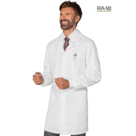   Polso orvosi köpeny újrahasznosított poliészterrel  passzés ujjvéggel