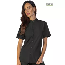 Detroit unisex sztreccs ing, rövidujjú - fekete