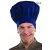 Sötétkék szakácskalap