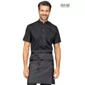 LEONIDA KÖTÉNY 72X48 CM KÖZPONTI ZSEBBEL fekete farmer