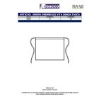 DERÉK KÖTÉNY 70X46 ZSEB NÉLKÜL fehér