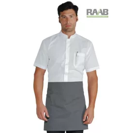 Szürke poliészter kötény 