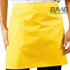 Sárga poliészter kötény 