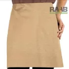 Keksz színű poliészter kötény 