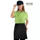 Fekete poliészter kötény 