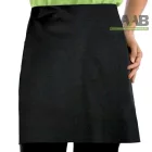 Fekete poliészter kötény 