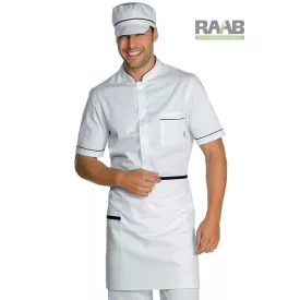 Bianco unisex kötény fekete szegéllyel