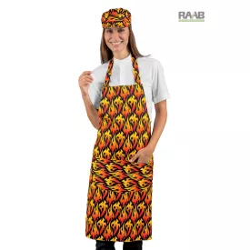 Láng mintás, Pettorina  kötény