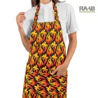 Láng mintás, Pettorina  kötény