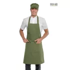 Militari zöld Pettorina  kötény