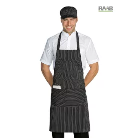 Bécsi, fekete csíkos Pettorina  kötény