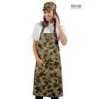 Terep mintás, militari Pettorina  kötény