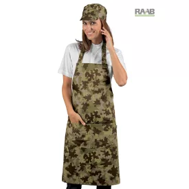 Terep mintás, militari Pettorina  kötény