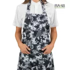 Terep mintás fekete/fehér Pettorina  kötény