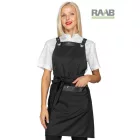 Milford kötény poliészter - full fekete