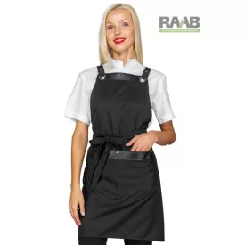 Milford kötény poliészter - full fekete