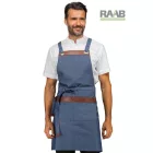 Milford kötény pamut - kék