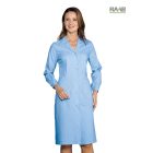 Azúrkék hosszú ujjú Donna köpeny