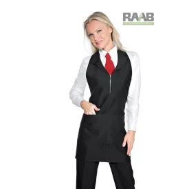 Egyszínű Madeira kötény - fekete 