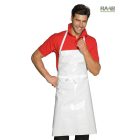 Egyszerű viaszos kötény- fehér