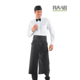 Szürke csíkos Versailles kötény