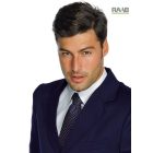 Kék tűpontos nyakkendő