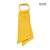 Egyszínű Ascot sál - sárga
