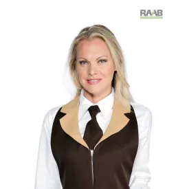 Sötétbarna rövidnyakkendő - unisex