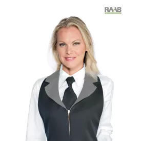 Antracit rövidnyakkendő - unisex