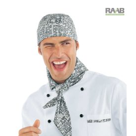 Betümintás bandana fehér alappal