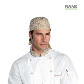 Maori bandana bézs/fehér