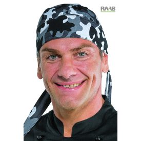 Szürke terepmintás bandana 
