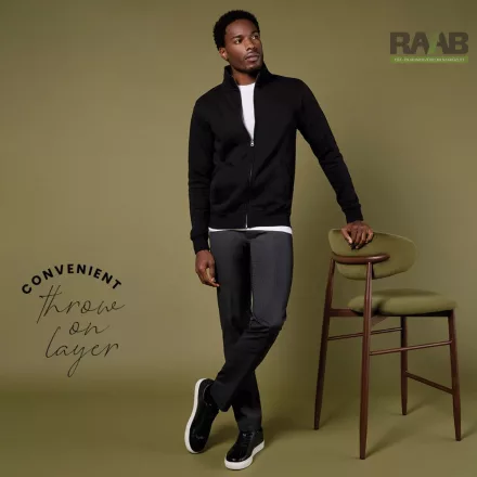 Klasszikus cipzáros pulóver