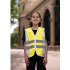 T-Rex mintás jólláthatósági gyermek mellény 3-10 éves korosztálynak  