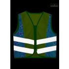 Focilabda mintás jólláthatósági gyermek mellény 3-10 éves korosztálynak  