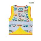 Autó mintás jólláthatósági gyermek mellény 3-10 éves korosztálynak  