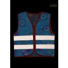 Traktoros jólláthatósági gyermek mellény 3-10 éves korosztálynak