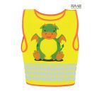 Gyermek jólláthatósági mellény - sárkány mintával