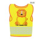 Gyermek jólláthatósági mellény - oroszlán mintával