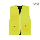 Kiel Bélelt biztonsági mellény sárga