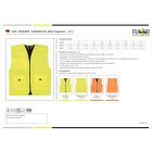 Kiel Bélelt biztonsági mellény sárga