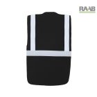 Wismar Comfort-Fit Párnázott biztonsági mellény fekete