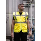 Wismar Comfort-Fit Párnázott biztonsági mellény sárga