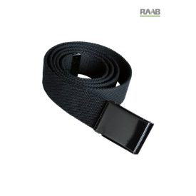 Basel öv nikkelmentes csattal - fekete