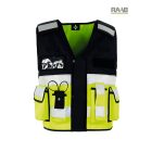 Bonn taktikai mellény - fekete/sárga