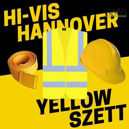 HANNOVER YELLOW SZETT – Komplett láthatósági csomag szakmunkásoknak