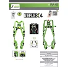 REFLEX 4 - Testheveder 2 rögzítési ponttal, jól láthatósági pánttal